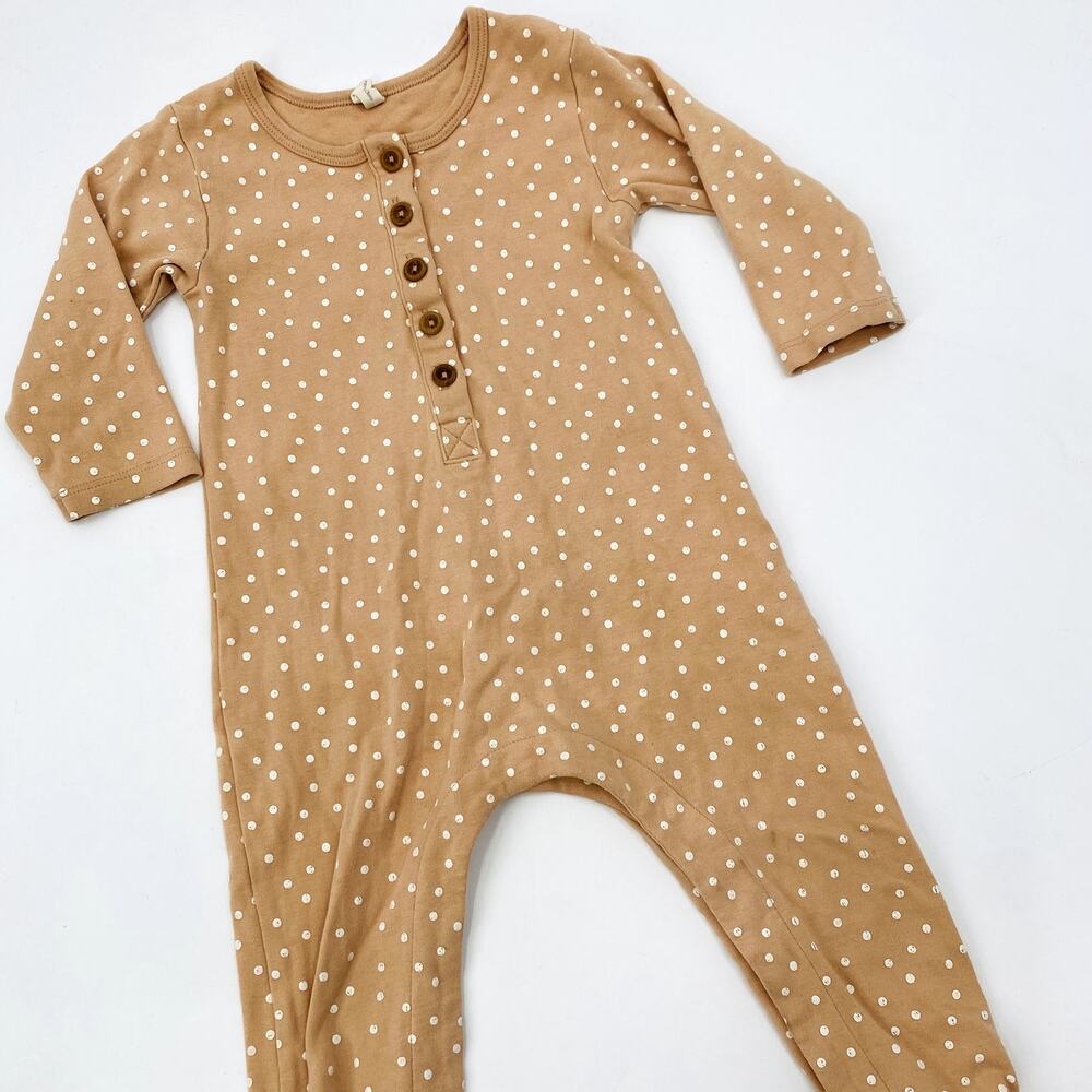Quincy Mae Polka Dot Onesie